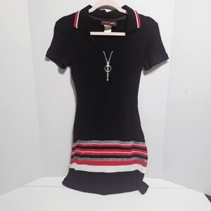 Tripp NYC Black and Red Mini Dress